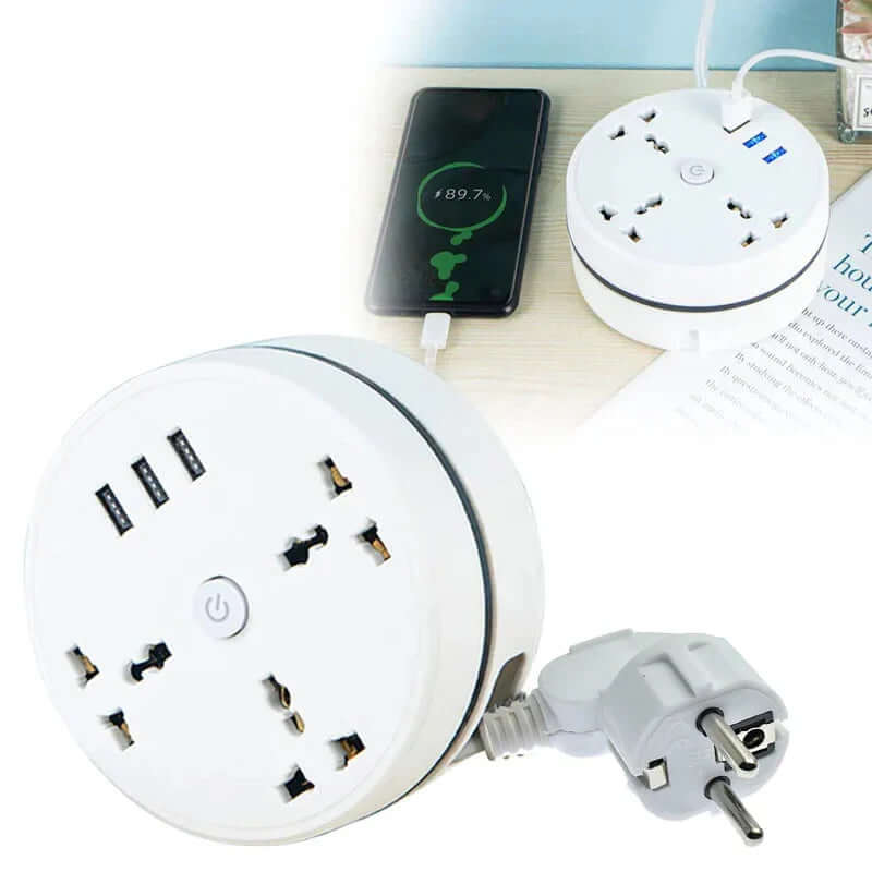 EU Plug Smart Power Strip