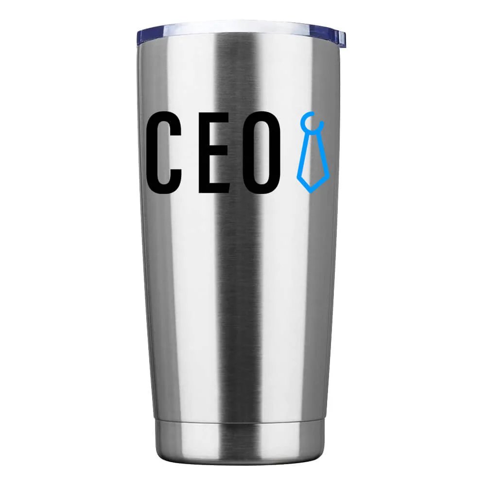 CEO 20oz Insulated Vacuum Sealed Tumbler