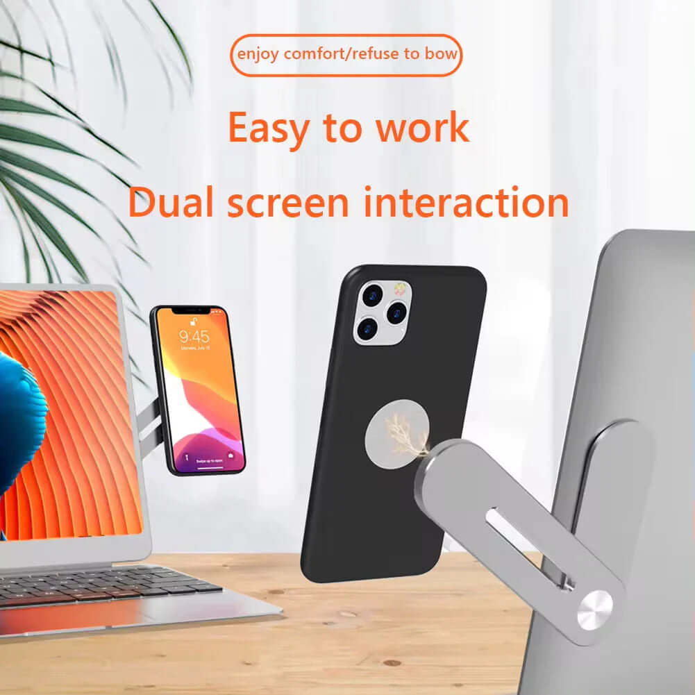 Metal Expansion Phone Stand for Laptop and Tesla Vehicles
