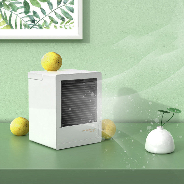 Rechargeable Desk Air Cooler Fan for Office &amp; Outdoors