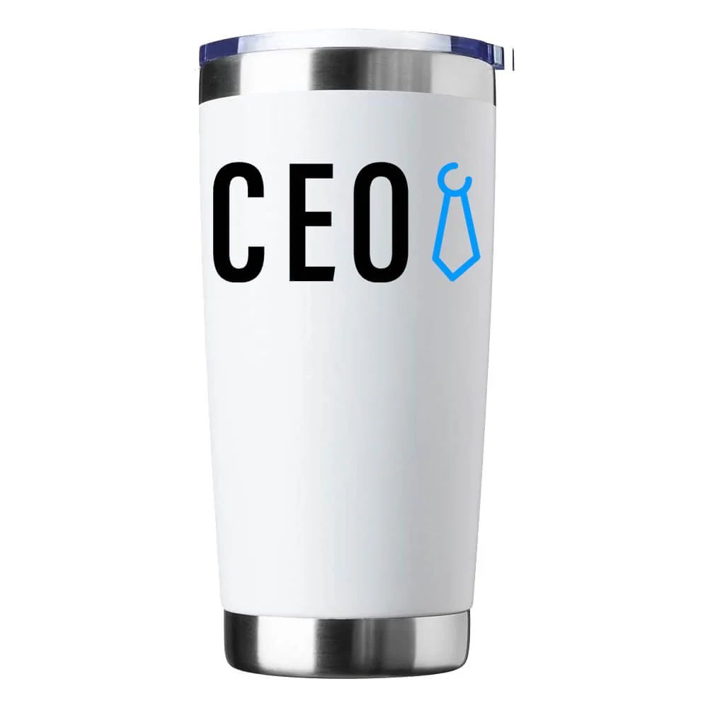 CEO 20oz Insulated Vacuum Sealed Tumbler