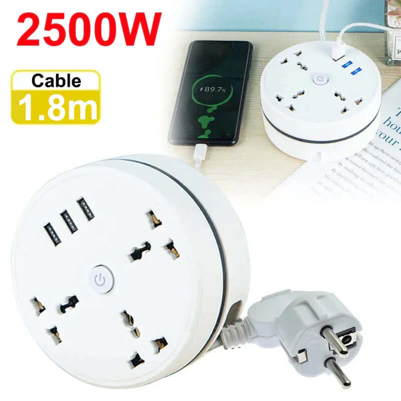 EU Plug Smart Power Strip