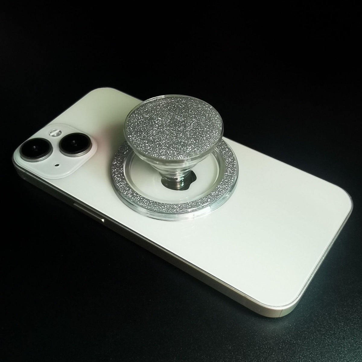 MagSafe Magnetic Transparent Glitter Phone Stand Base
